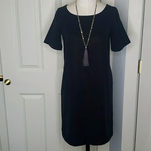 Loft Bateau Neck Shift Dress
